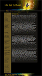 Mobile Screenshot of lifesettomusic.com